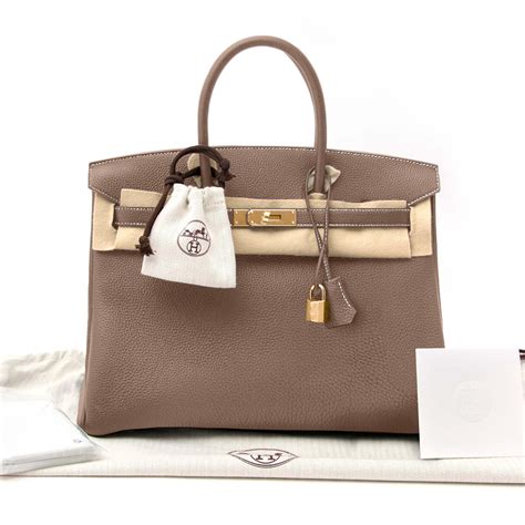 hermes etoupe birkin 35|togo Birkin 35 etoupe.